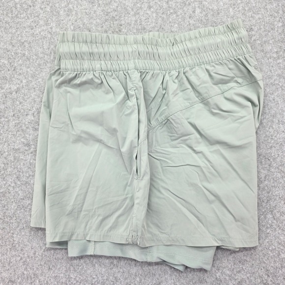 Spyder Active Athletic Lined Shorts Men's Medium Grayish Green Workout Training - Picture 5 of 13